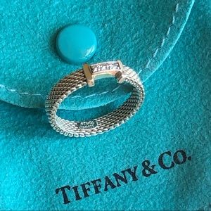 TIFFANY & Co. Somerset Mesh Ring